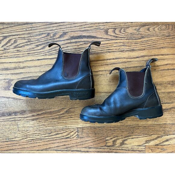 Blundstone Brown Pull Up Chelsea Boots  Women's Size 6.5 - Picture 7 of 11